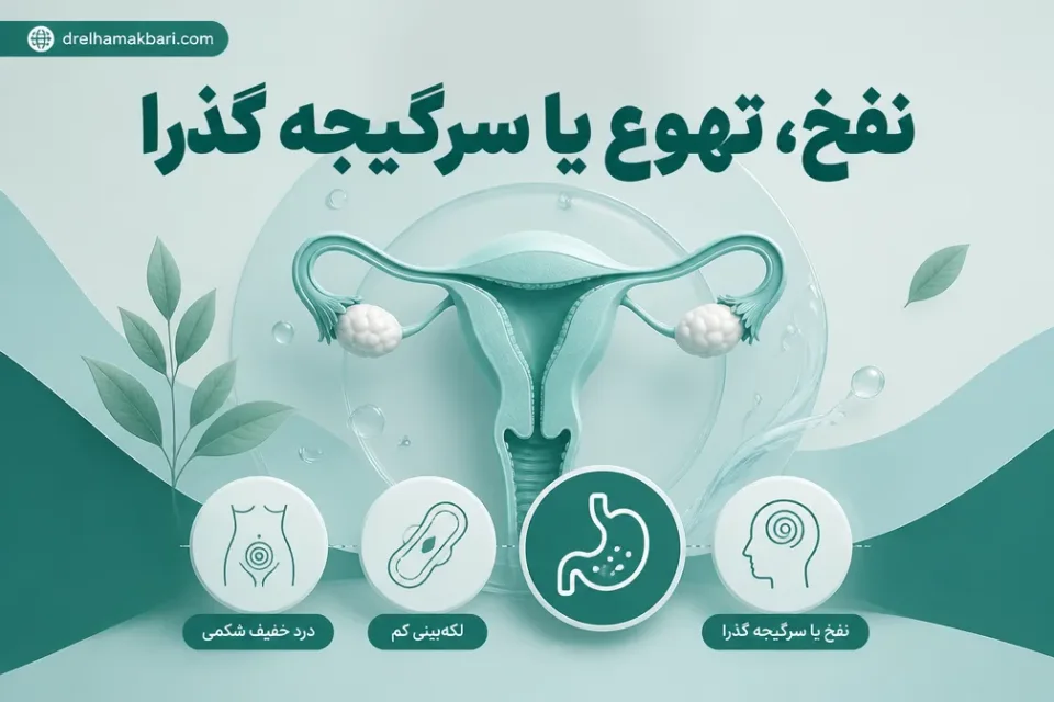 علائم طبیعی و گذرای بعد از هیستروسکوپی