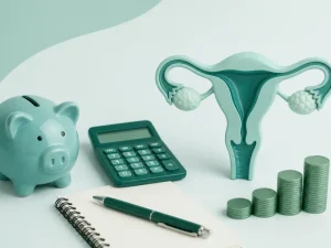 پزشک متخصص در حال بررسی تصاویر پزشکی لگن بیمار